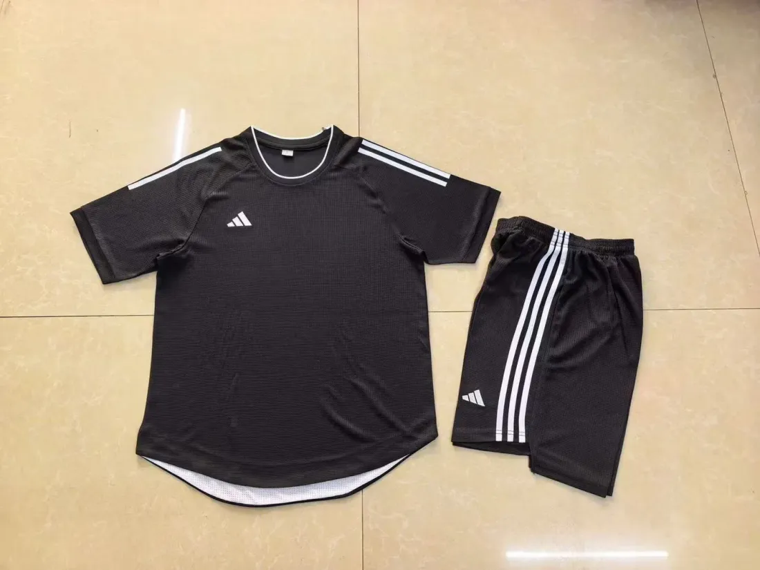 Adidas Football Jersey — Premium (Classic) — Black 1