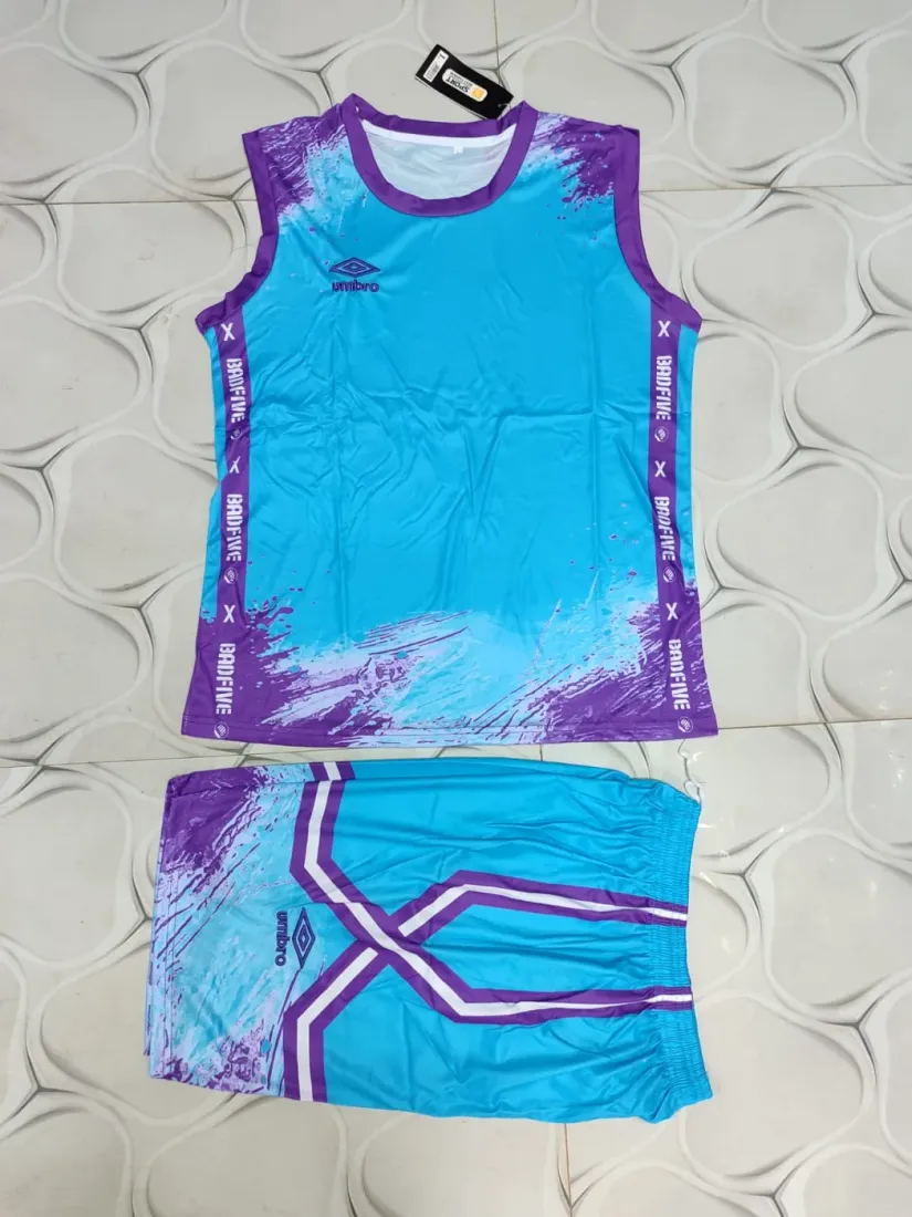 Teal & Purple
