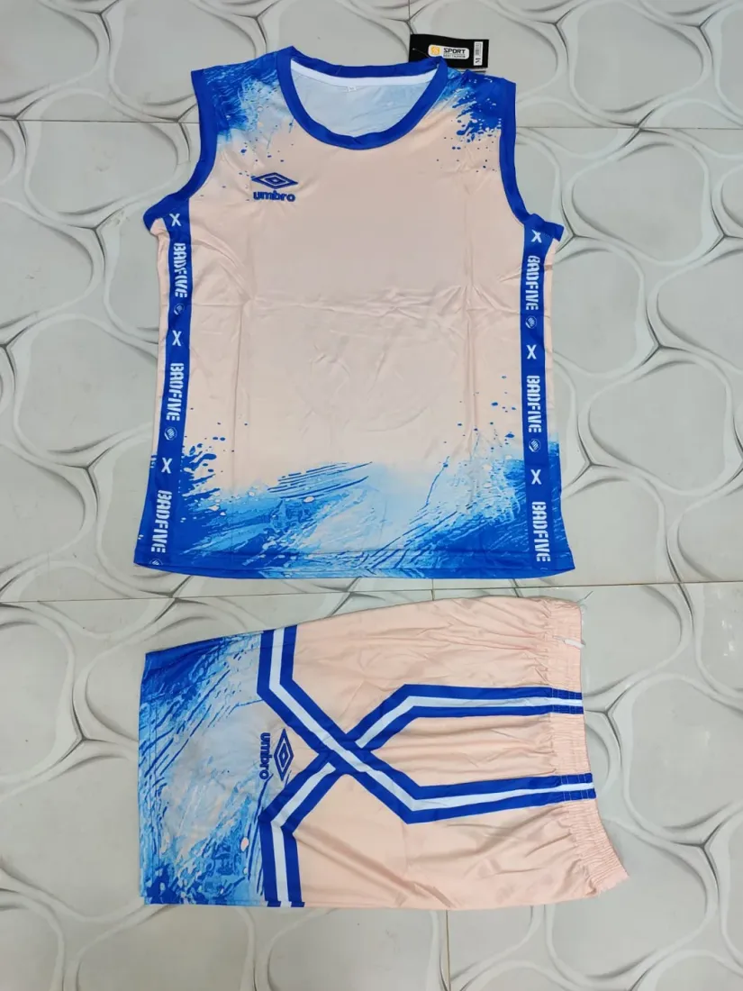 White & Royal Blue