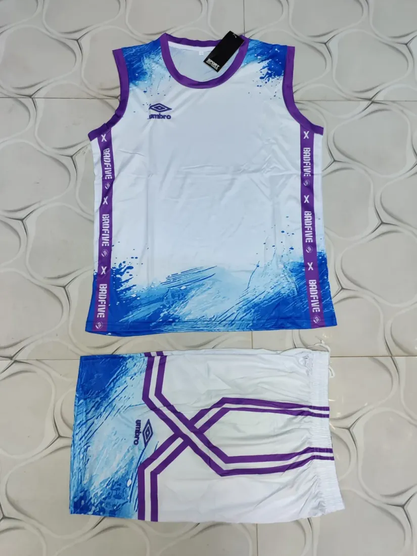 White & Purple